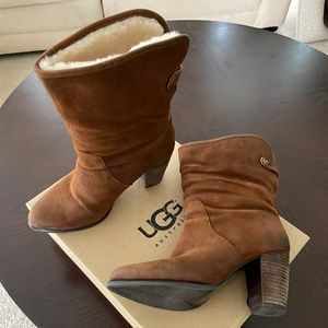 UGG Layna leather boots